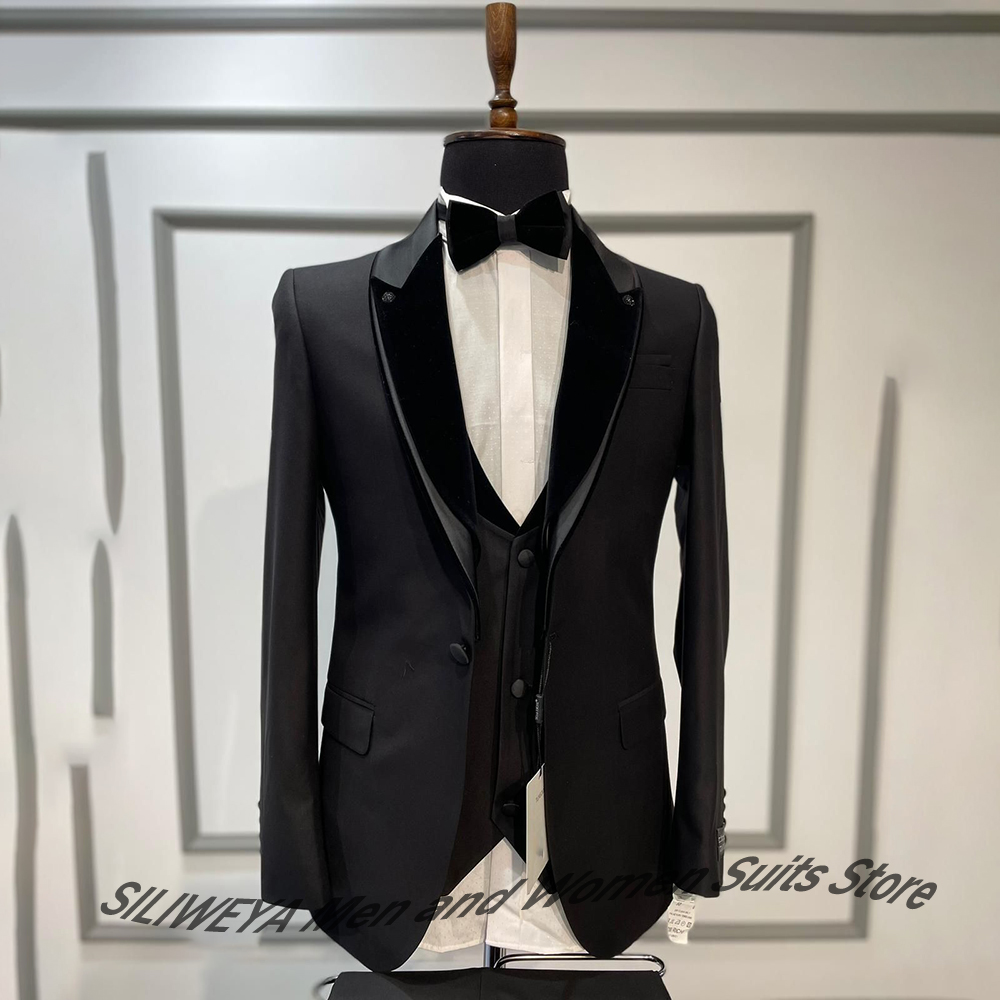 Men Formal Wear For Dinner - 레드 카펫 갈라를위한 우아한 남성용 웨딩