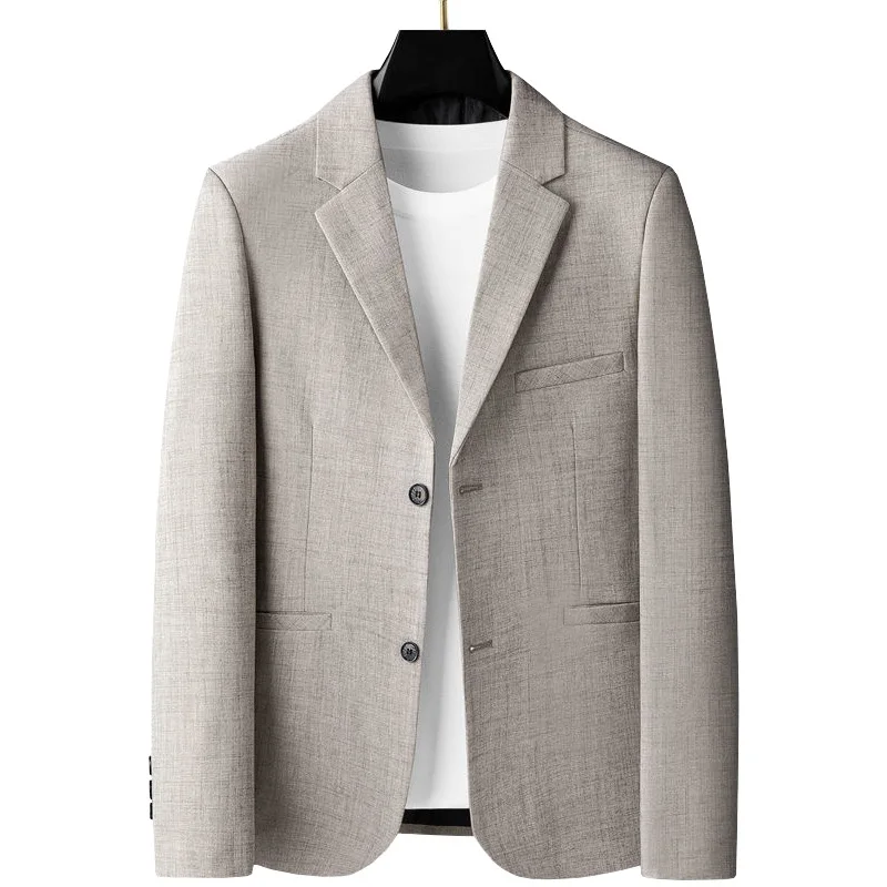 Men Formal Wear For Summer - 용수철 얇은 포멀웨어 블레이저 재킷, 솔리드