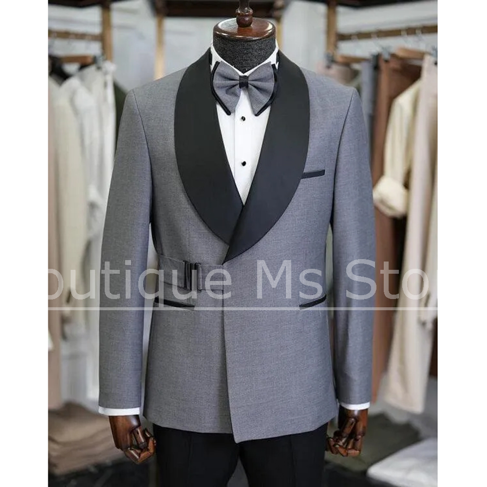 Men Formal Wear For Dinner - 시크한 남성 정장 패션 숄 라펠