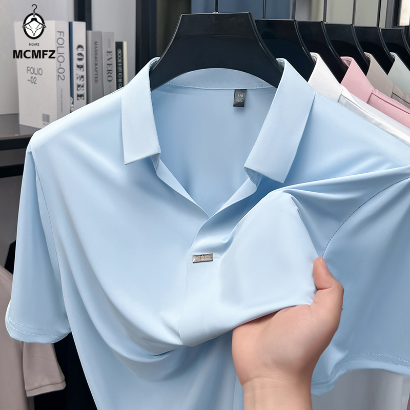 심플 히든 바 클래스프 남성 플랫 라펠 셔츠 싱글 메탈 - Men Formal Wear For Summer 리뷰 및 가격