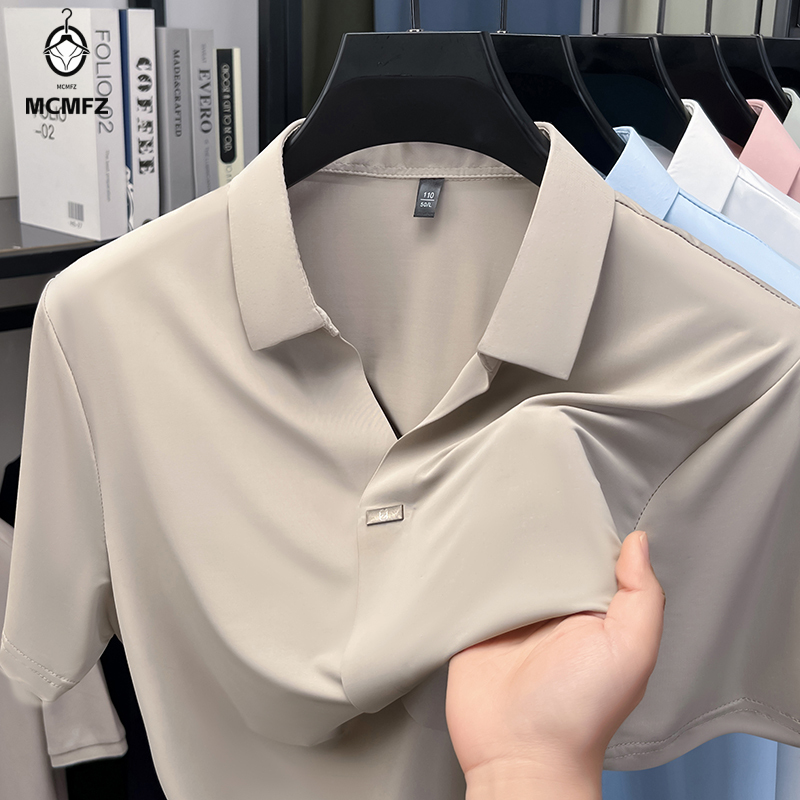 심플 히든 바 클래스프 남성 플랫 라펠 셔츠 싱글 메탈 - Men Formal Wear For Summer 리뷰 및 가격