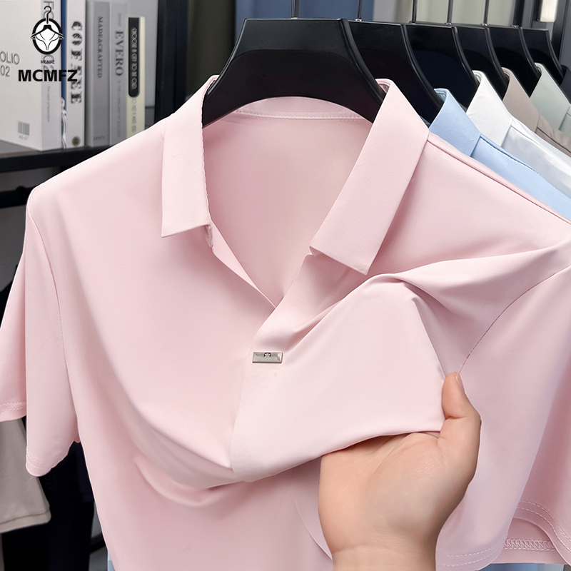 심플 히든 바 클래스프 남성 플랫 라펠 셔츠 싱글 메탈 - Men Formal Wear For Summer 리뷰 및 가격