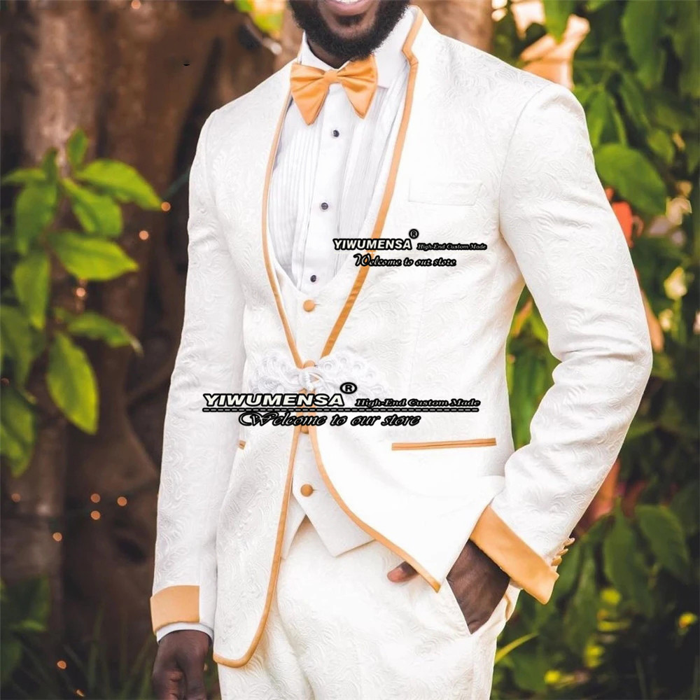 남자 패션 정장 웨딩 정장 3 조각 세트 신랑 착용 블 - Men'S Formal Wear For Marriage 리뷰 및 가격